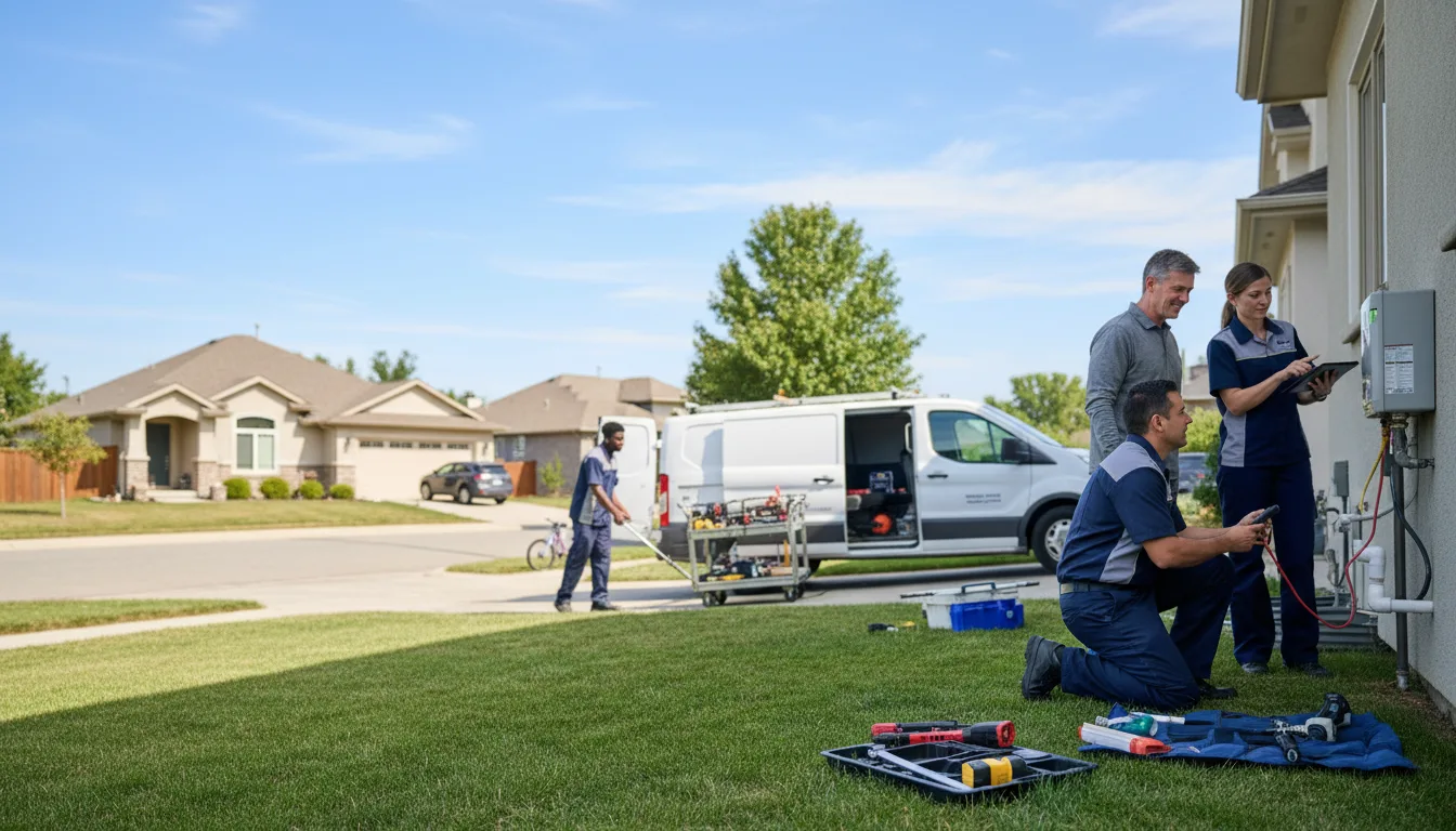 Tankless water heater service in New Prague, MN